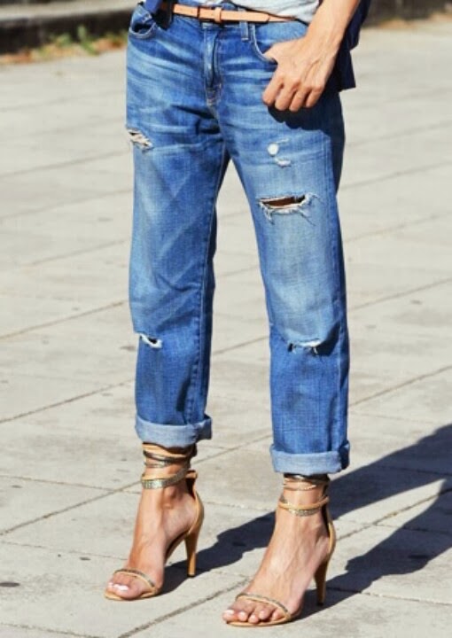 10 ways to Style Boyfriend Jeans with Shoes ~ Babe on Budget
